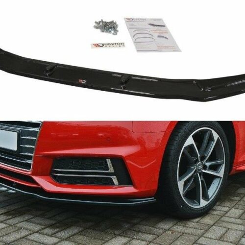 Maxton Design Front splitter v2 AUDI A4/S4 (B9) (S-line)