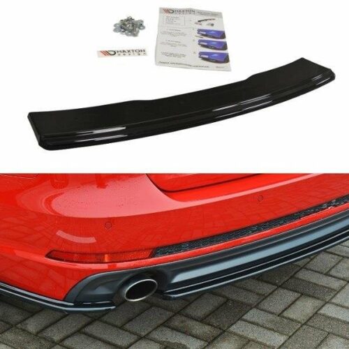 Maxton Design Central Rear Splitter AUDI A4 (B9) S-line