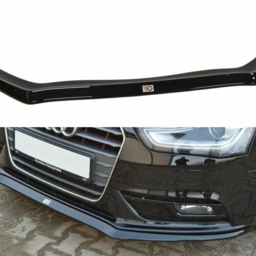 Maxton Design Front splitter v2 AUDI A4 (B8) (Facelift)