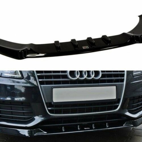 Maxton Design Front splitter v1 AUDI A4 (B8) (Preface)