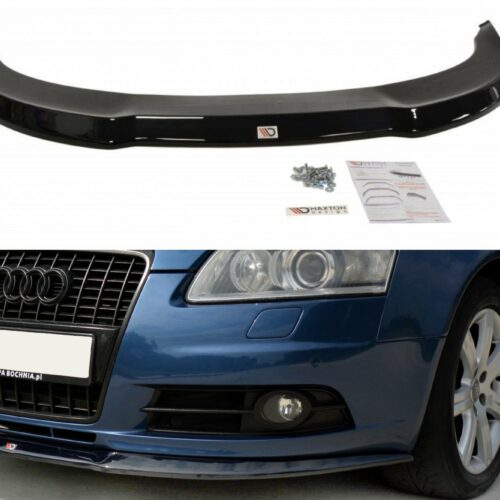 Maxton Design Front splitter AUDI A6 (C6) (S-line)