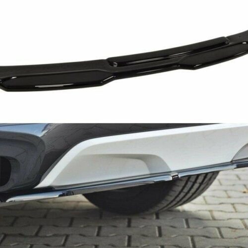 Maxton Design Central Rear Splitter (without a vertical bar) BMW X4-er (F26) (M-Package)