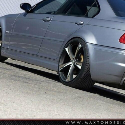 Maxton Design side skirts v1 BMW 3 (E46) (M3 look) (saloon)