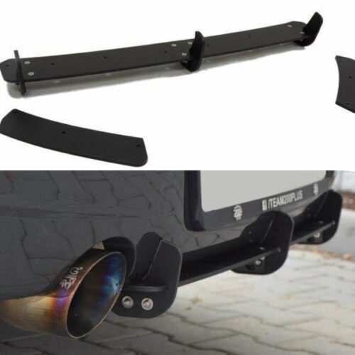 Maxton Design Rear Diffuser & Rear Side Splitters BMW 1-er (F20/F21) (Preface)