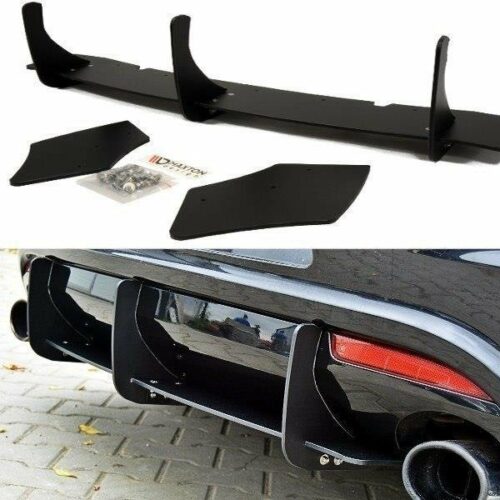 Maxton Design Rear Diffuser & Rear Side Splitters VW Scirocco (MK3)