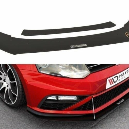 Maxton Design Front splitter v1 VW Polo (MK5) (GTI) (Facelift)