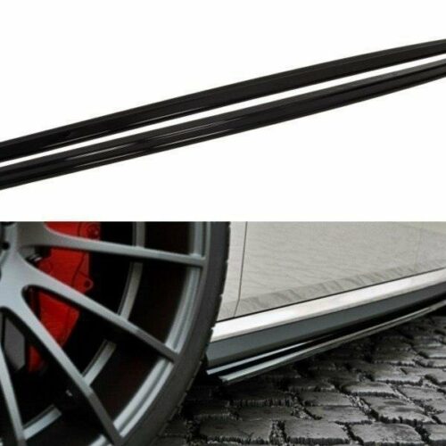 Maxton Design Side Skirts Diffusers VW Polo (MK5) (GTI) (Facelift)