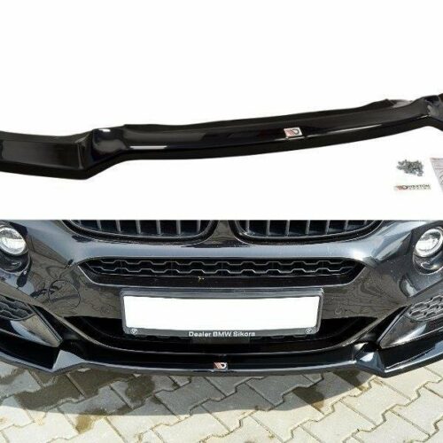 Maxton Design front splitter V1 skirt BMW X6-er (F16) (M-Package)