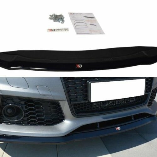 Maxton Design Front splitter v2 AUDI RS7 (4G8) (Facelift)