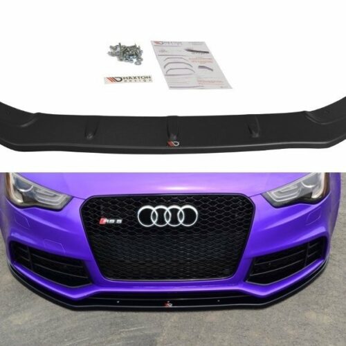 Maxton Design Front splitter AUDI RS5 (8T) (Preface/Facelift)