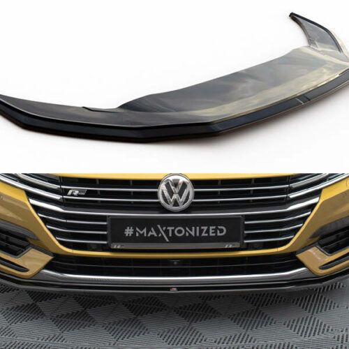 Maxton Design Front splitter v1 VW Arteon (R-Line) (Preface)