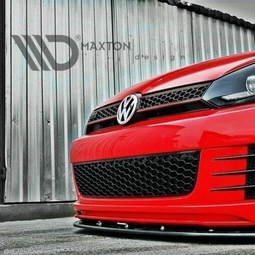 Maxton Design Front splitter v2 VW Golf (MK6) (GTI) (Edition 35)