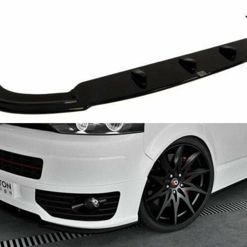 Maxton Design Front splitter v2 VW Transporter (T5) (Sportline)