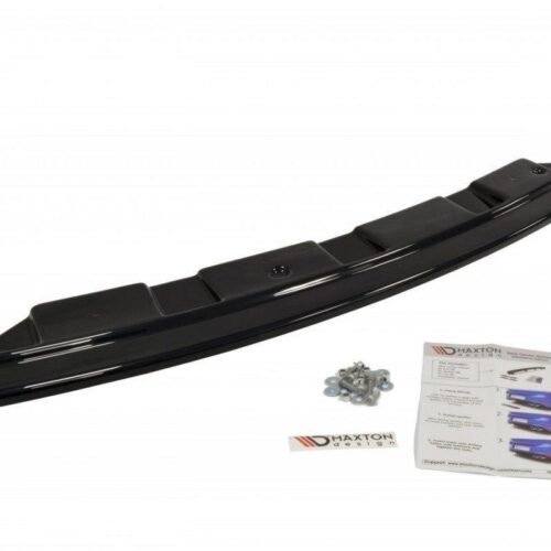 Maxton Design Central Rear Splitter (without a vertical bar) BMW 5-er (F11) (M-Package) 2 out exhaust