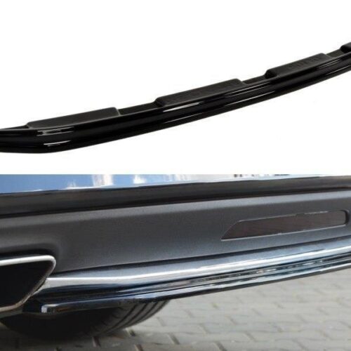 Maxton Design Central Rear Splitter (without a vertical bar) Mercedes CLS (W218) (AMG Line)