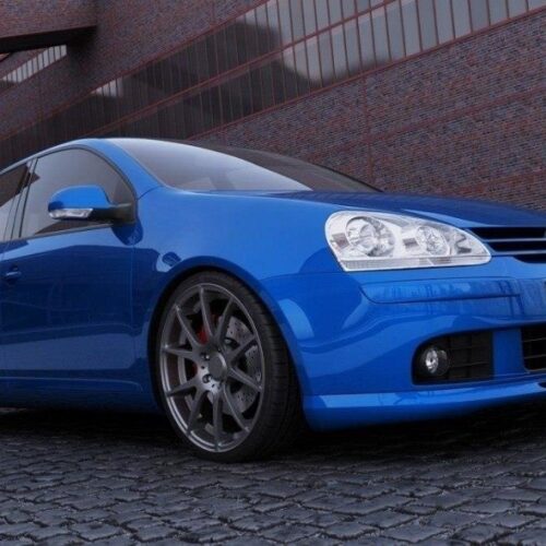 Maxton Design Front splitter VW Golf (MK5) (VOTEX LOOK)