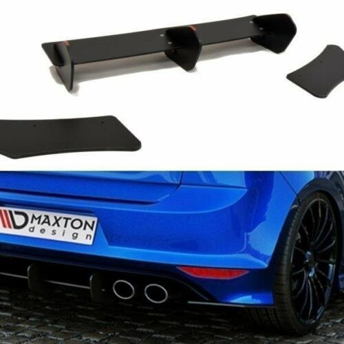 Maxton Design rear diffuser & rear side splitters  VW Golf (MK7) (R Hatchback)