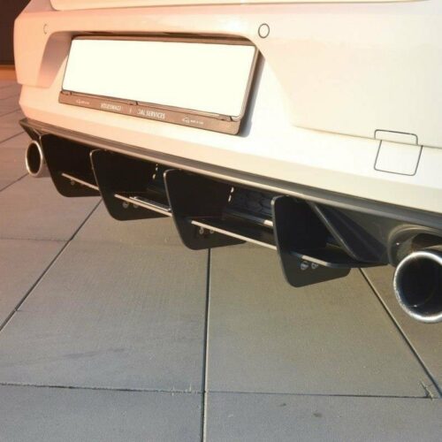 Maxton Design rear diffuser v1 VW Golf (MK7) (GTI) (Facelift)