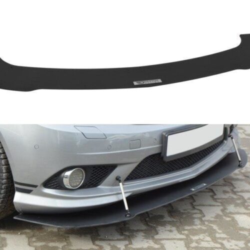 Maxton Design Front splitter v1 Mercedes C (W204) (Preface) (AMG Line)