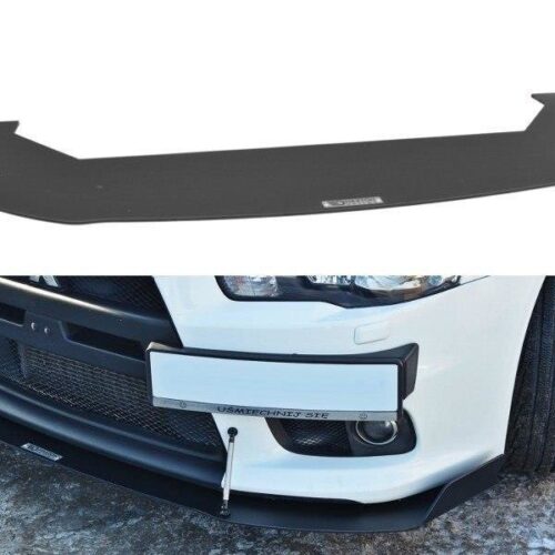 Maxton Design Front splitter v1 Mitsubishi Lancer Evo (MK10)