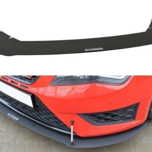 Maxton Design Front splitter v1 Seat Leon (MK3) (Cupra/FR)