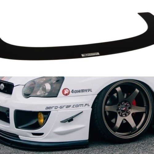 Maxton Design Front splitter v1 Subaru Impreza (GD) (WRX STI) (Blobeye)