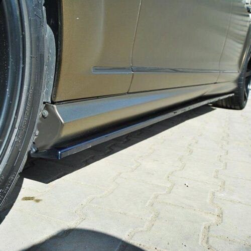 Maxton Design Side Skirts Diffusers Mercedes S (W221) (AMG) (Long)