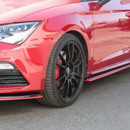 Maxton Design Side Skirts Diffusers v3 Seat Leon (MK3) (Cupra/FR) (Facelift)