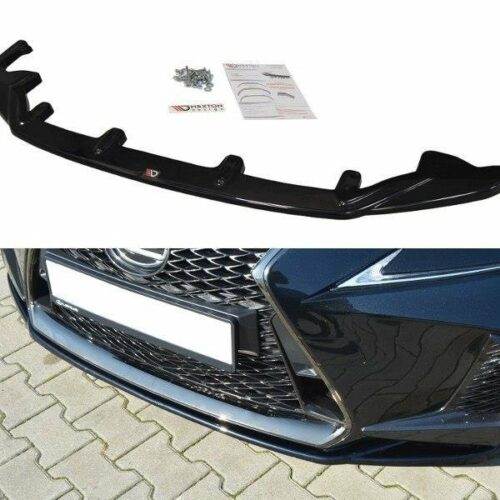 Maxton Design Front splitter Lexus IS (MK3) (Facelift) (F-Sport)