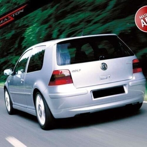 Maxton Design REAR SIDE SPLITTERS VW Golf (MK4) 25’TH ANNIVERSARY LOOK without exhaust hole