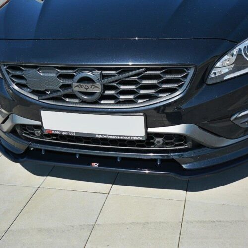 Maxton Design Front splitter Volvo V60 (MK1) (Polestar) (Facelift)