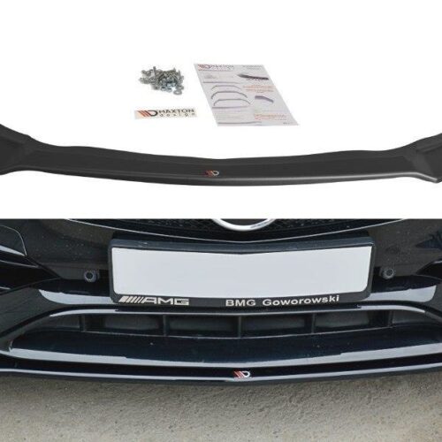 Maxton Design Front splitter v3 Mercedes CLA (C117) (Facelift) (45 AMG)