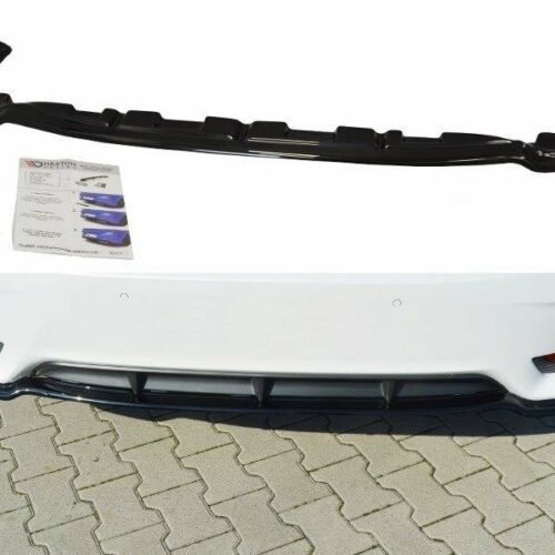 Maxton Design Central Rear Splitter (without a vertical bar) Lexus CT (MK1) (Facelift)