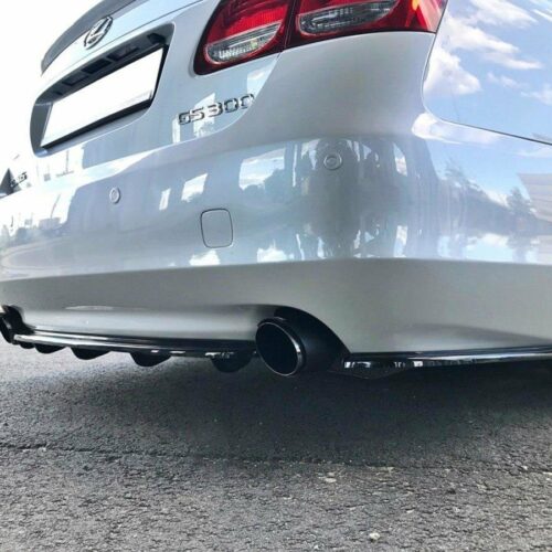 Maxton Design Central Rear Splitter (with a vertical bar) Lexus GS (MK3) (Facelift)