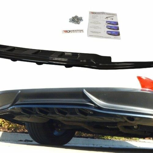 Maxton Design Central Rear Splitter (with a vertical bar) Lexus IS (MK3) (H)