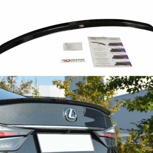 Maxton Design Spoiler cap Lexus GS (MK4) (Facelift) (T)