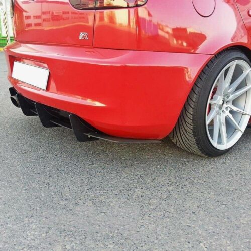 Maxton Design Rear Side Splitters Seat Leon (MK1) (Cupra)