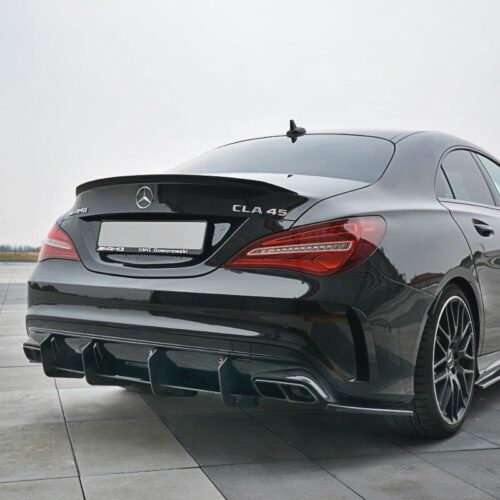 Maxton Design rear diffuser v1 Mercedes CLA (C117) (Facelift) (45 AMG)