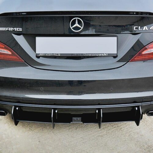 Maxton Design rear diffuser v2 Mercedes CLA (C117) (Facelift) (45 AMG)