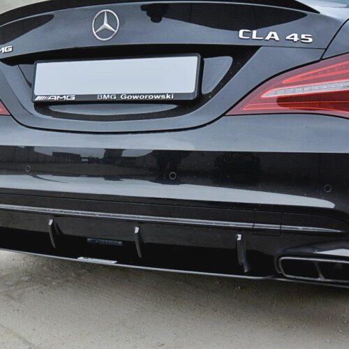 Maxton Design rear diffuser v3 Mercedes CLA (C117) (Facelift) (45 AMG)