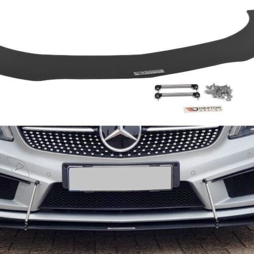 Maxton Design Front splitter Mercedes A (W176) (AMG Line) (Preface)