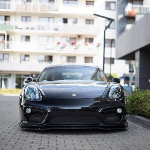 Maxton Design Front splitter Porsche Cayman (981C)