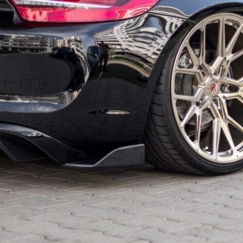 Maxton Design Rear Side Splitters Porsche Cayman (981C)