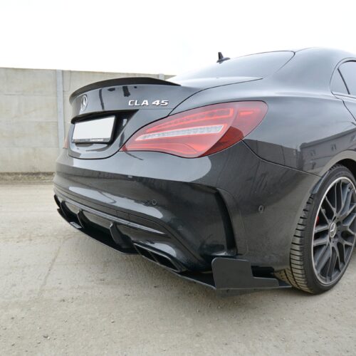 Maxton Design Rear Side Splitters v1 Mercedes CLA (C117) (Facelift) (45 AMG)