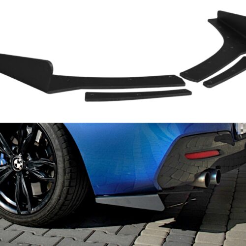 Maxton Design Rear Side Splitters BMW 1-er (F20/F21) (M-Power) (Facelift)