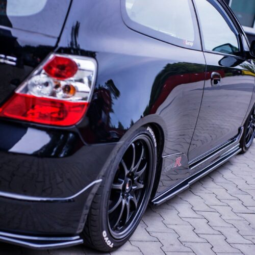 Maxton Design Side Skirts Diffusers Honda Civic (MK7) Type-R