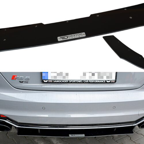 Maxton Design Rear Diffuser & Rear Side Splitters Audi RS5 (F5)