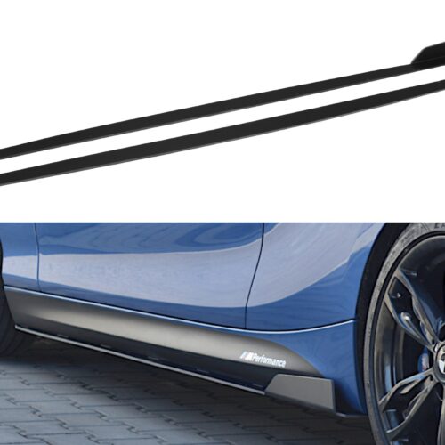 Maxton Design Side Skirts Diffusers v2 BMW 1-er (F20/F21) (M-Power) (Facelift)