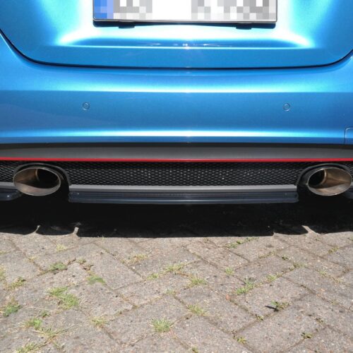 Maxton Design REAR SIDE SPLITTERS (without a vertical bar) A (W176) (AMG-Line) (Preface)