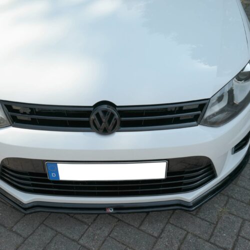 Maxton Design Front splitter VW Polo (MK5) R WRC